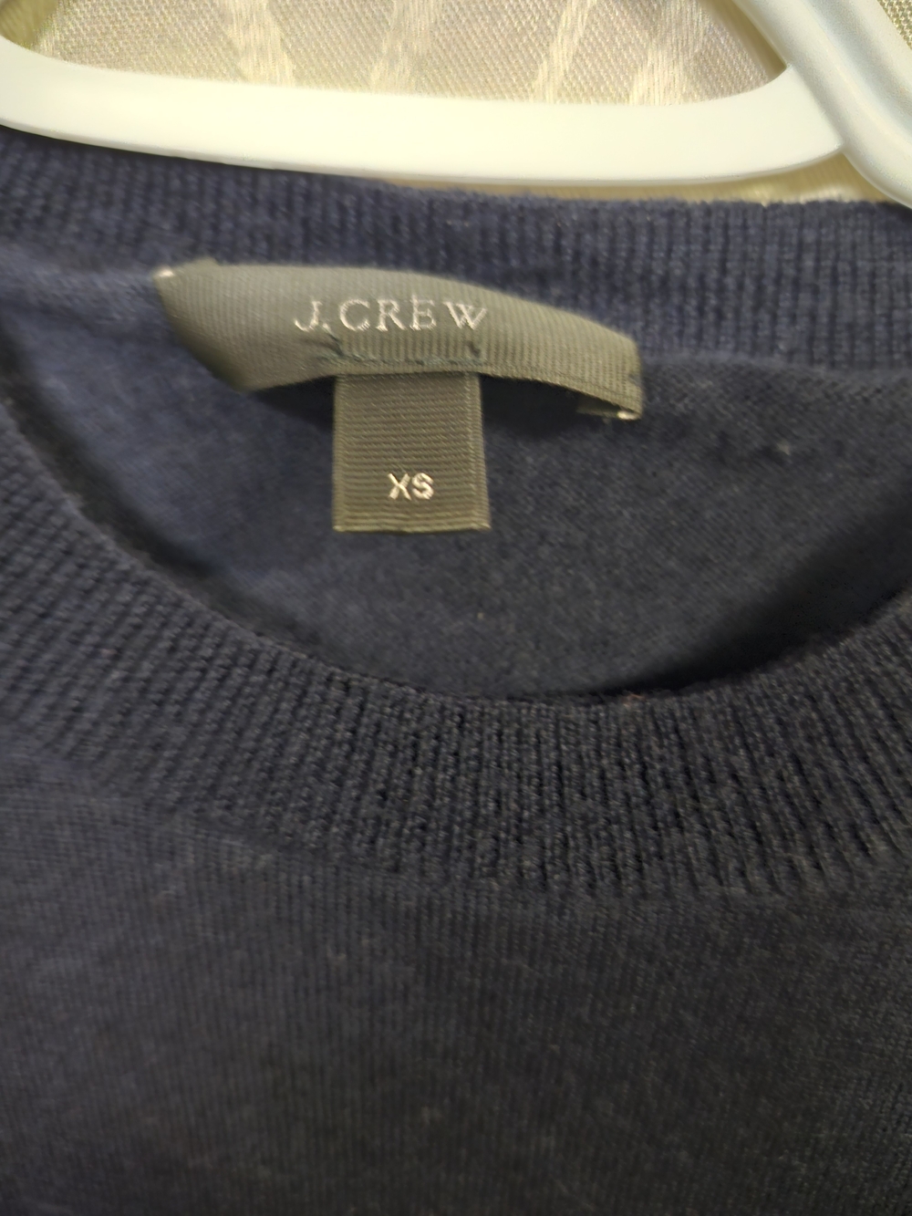 J. Crew Women’s Navy Crewneck Pullover